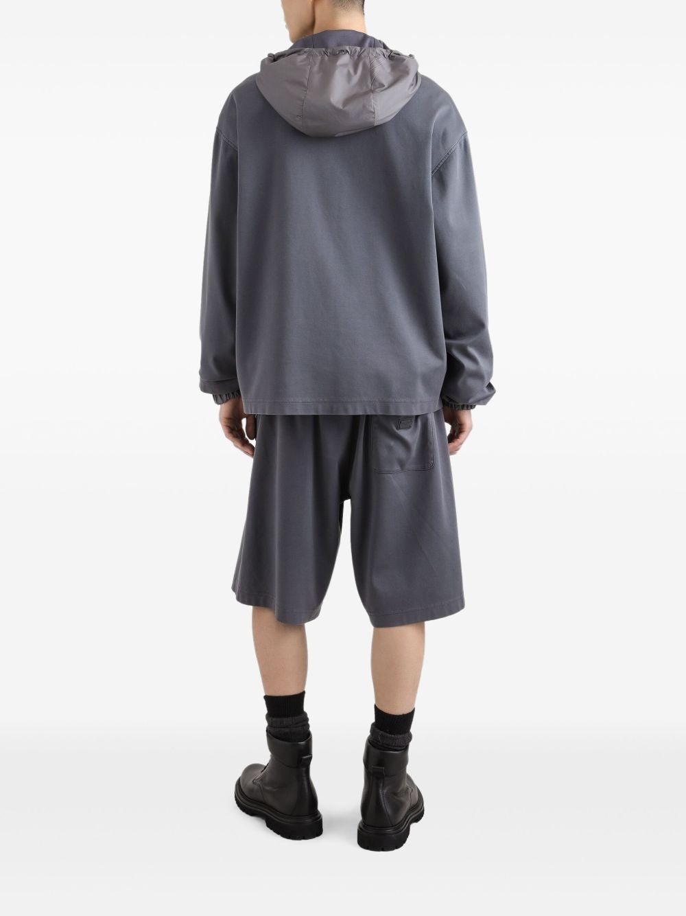 cotton jersey sweatshirt - 3