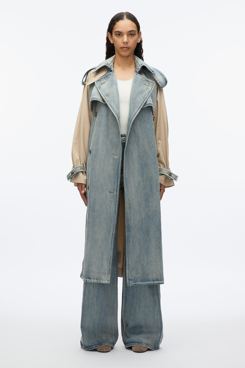 3.1 Phillip Lim Hybrid Denim Trench outlook