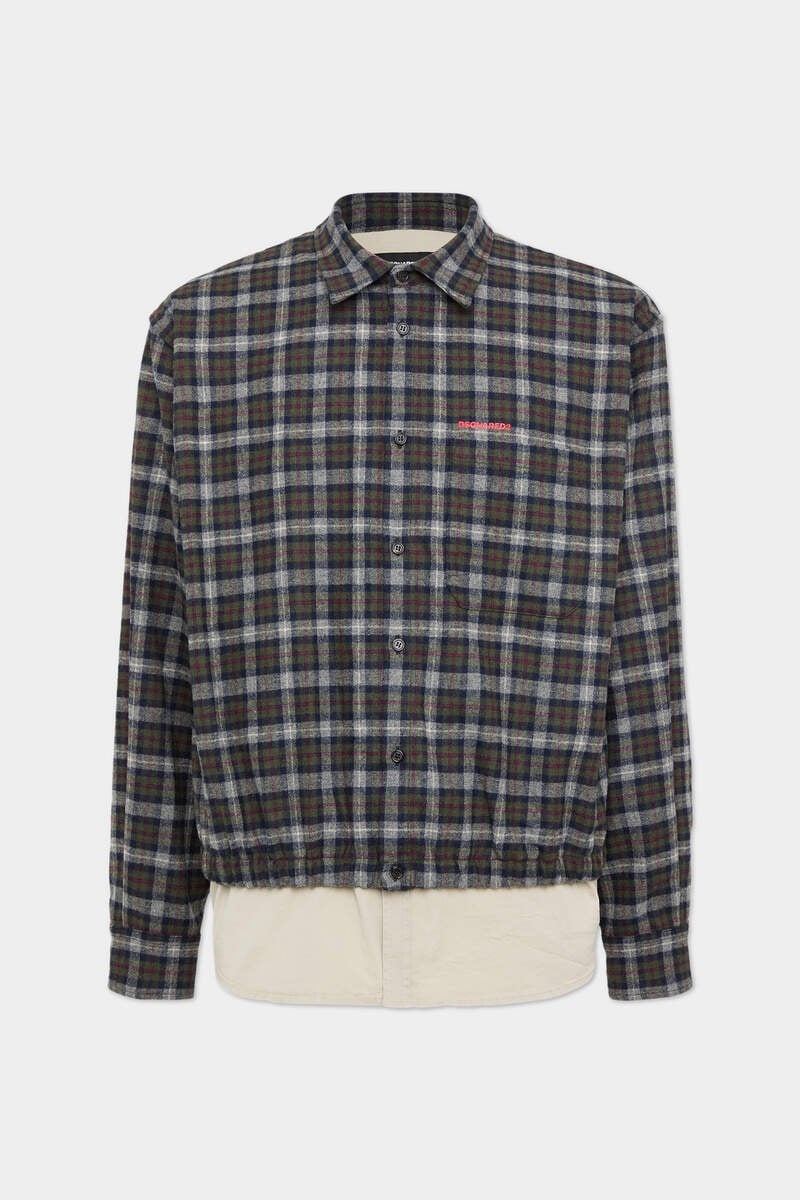 DOUBLE BLOUSON SHIRT - 1