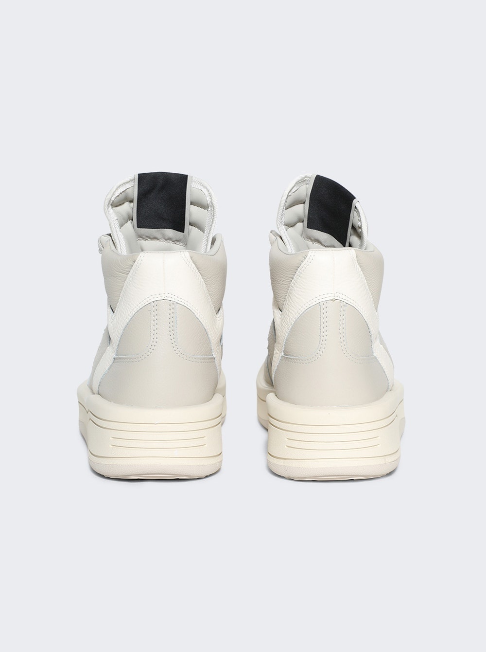 X Converse Turbowpn High Top Sneakers Oyster And White - 4