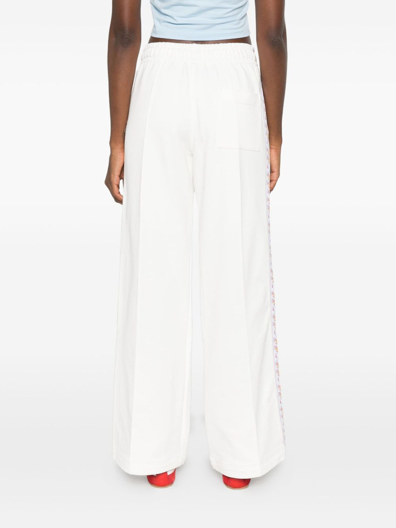 floral-stripe track pants 4