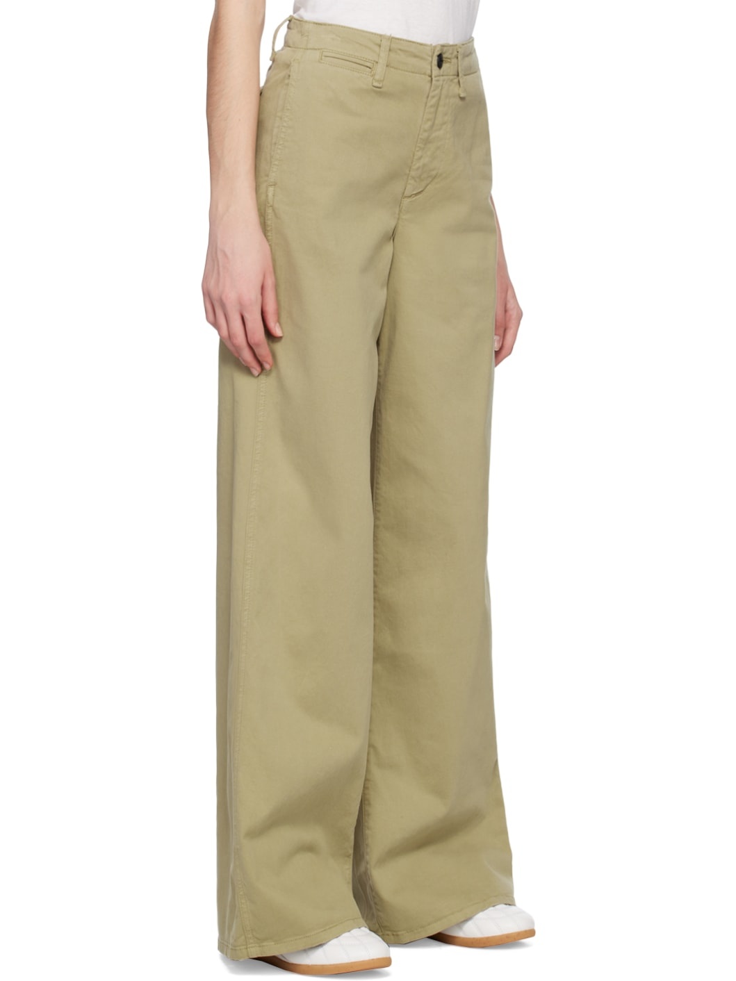 Khaki Sofie Trousers - 2