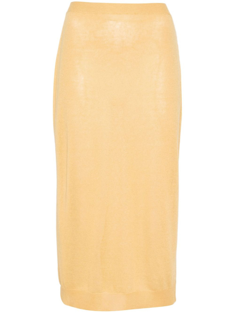 fine-knit midi skirt 1