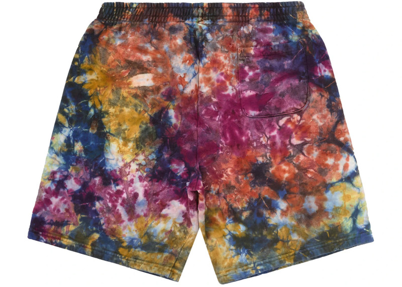 Supreme Supreme Overdyed Small Box Sweatshort Multicolor outlook