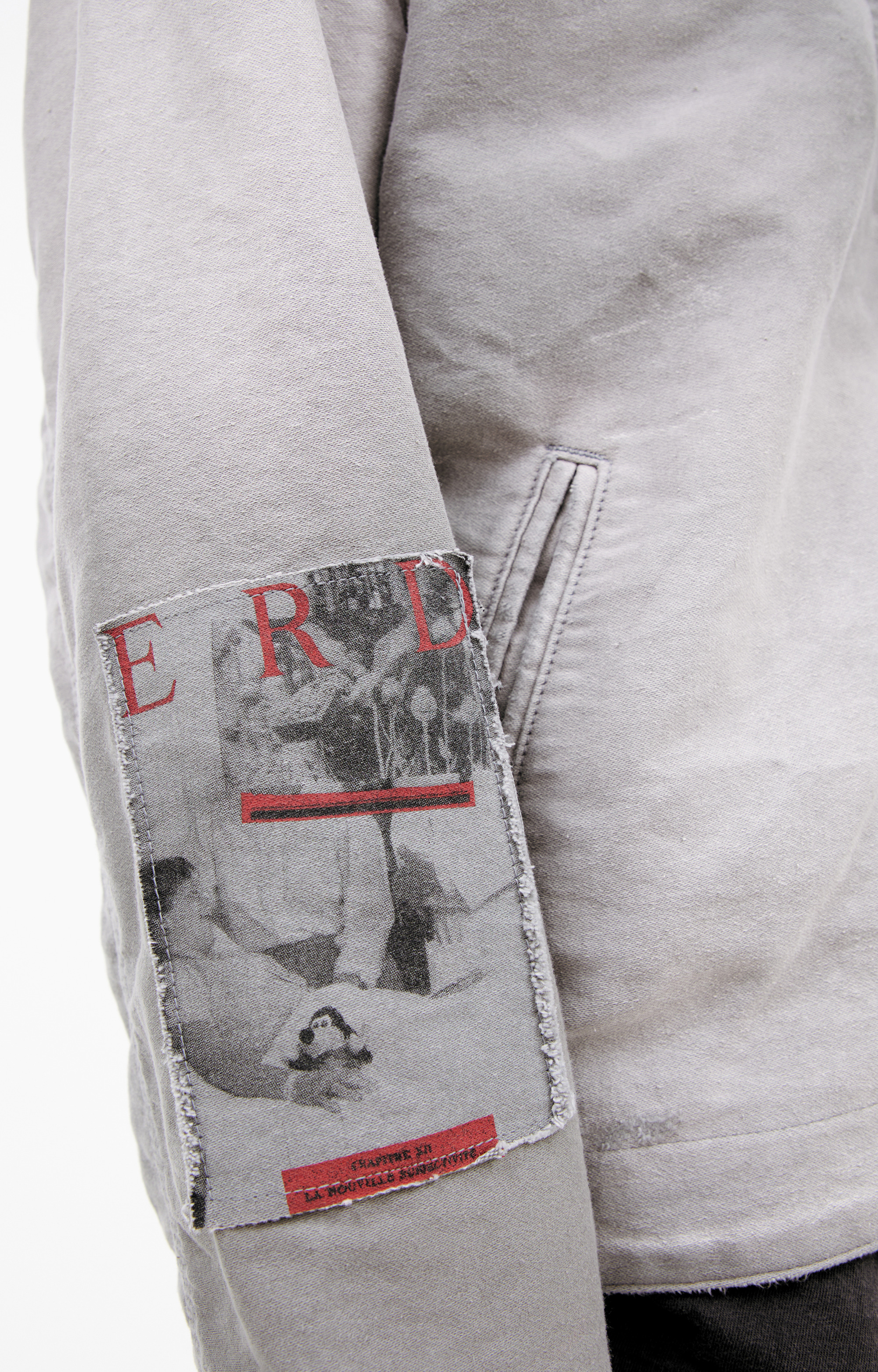 GREY JACKET WITH PATCHES - 6