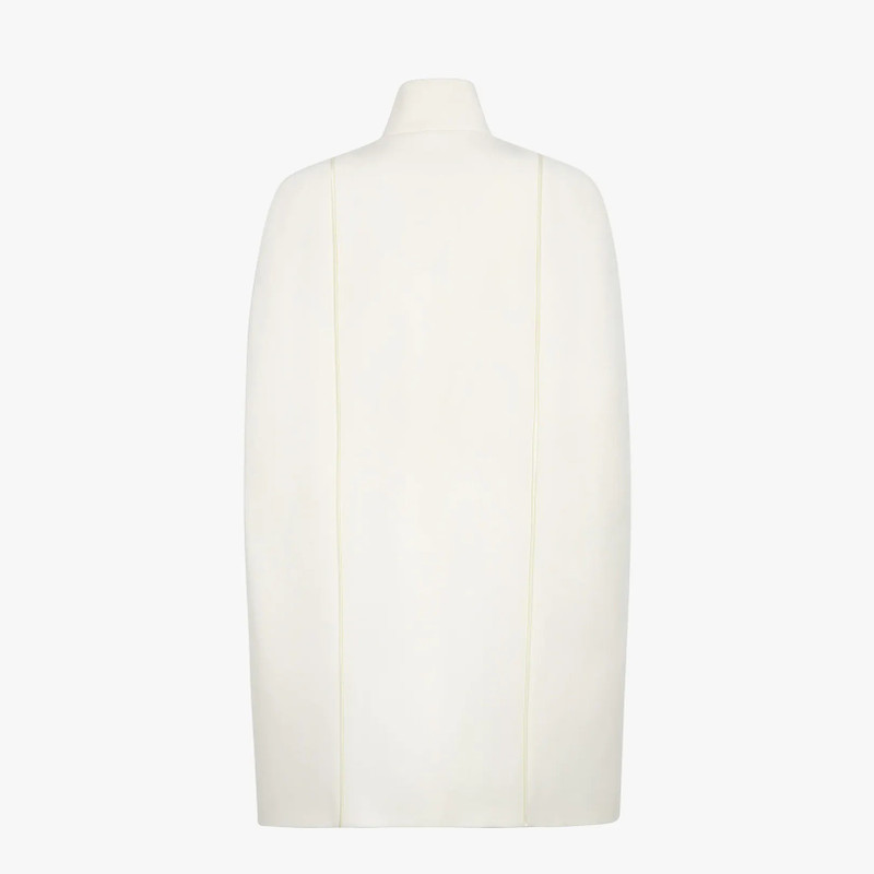 White wool and silk coat 2