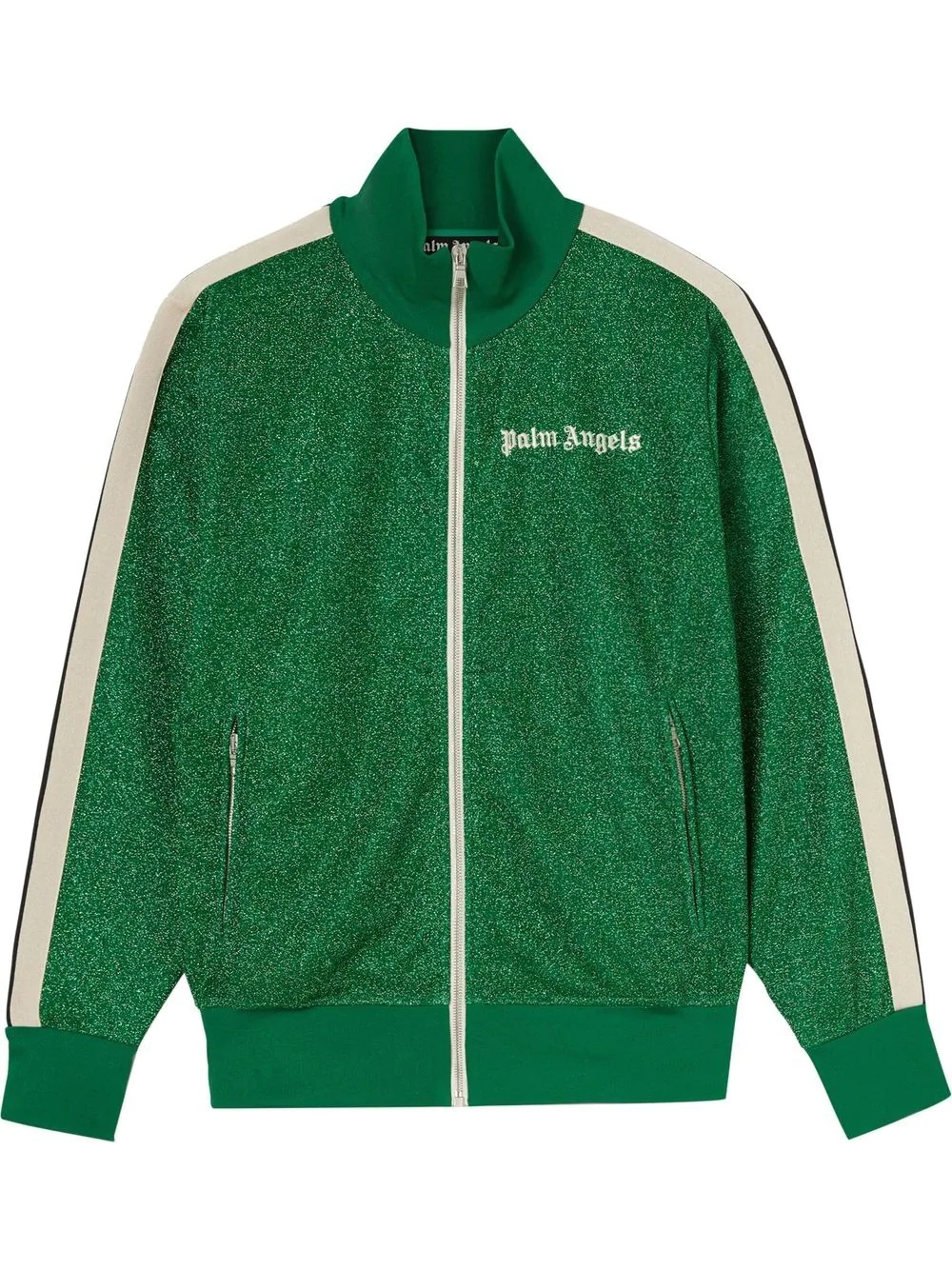 glitter lurex track jacket - 1