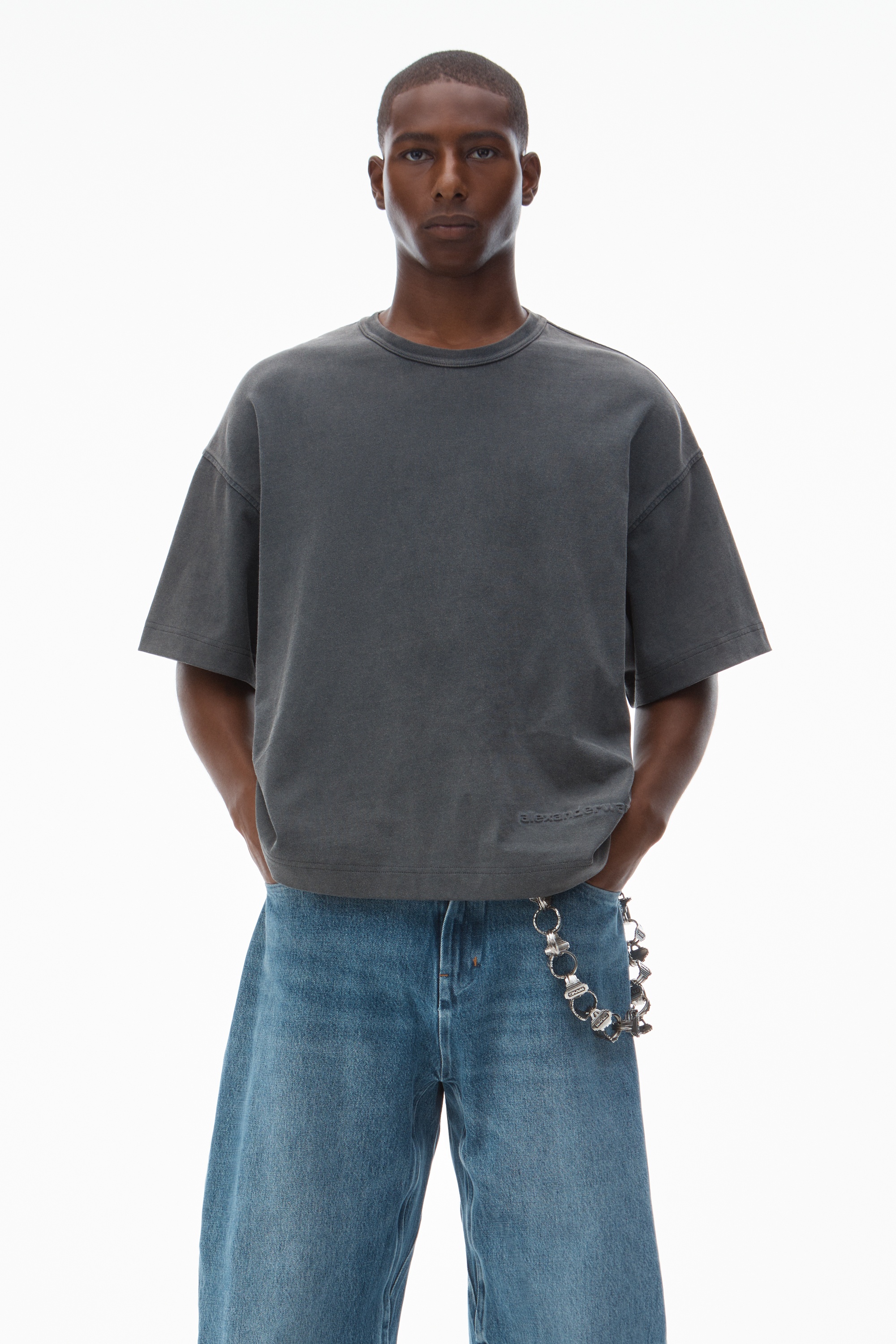 Men's Logo Tee in Cotton Jersey - 2