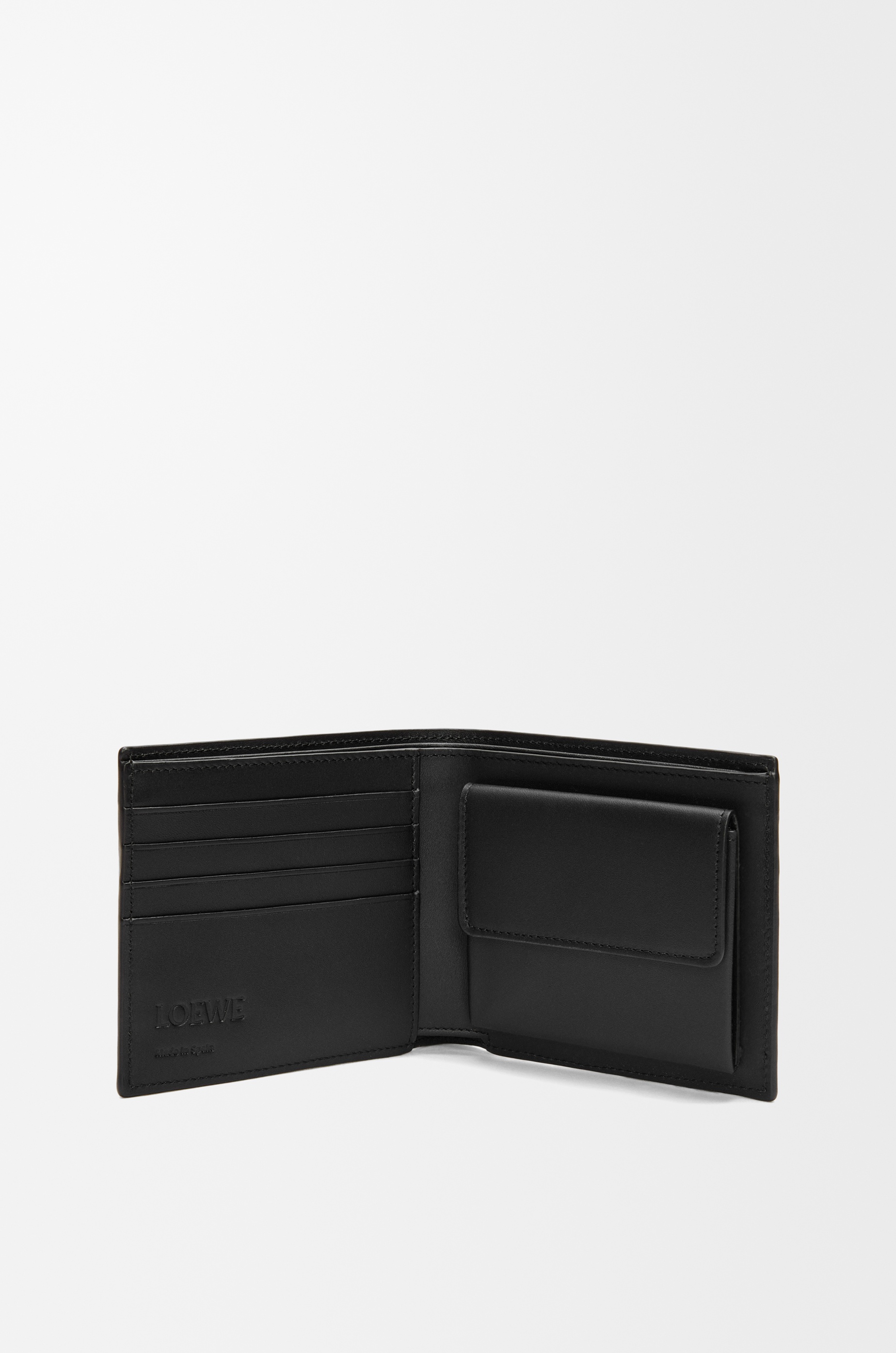 Bifold coin wallet in silk calfskin - 2