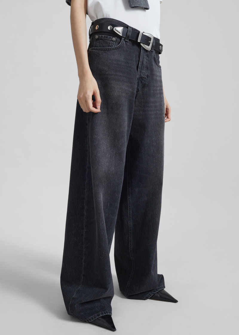 Haikure Bethany Jeans - Authentic Black Wash 6