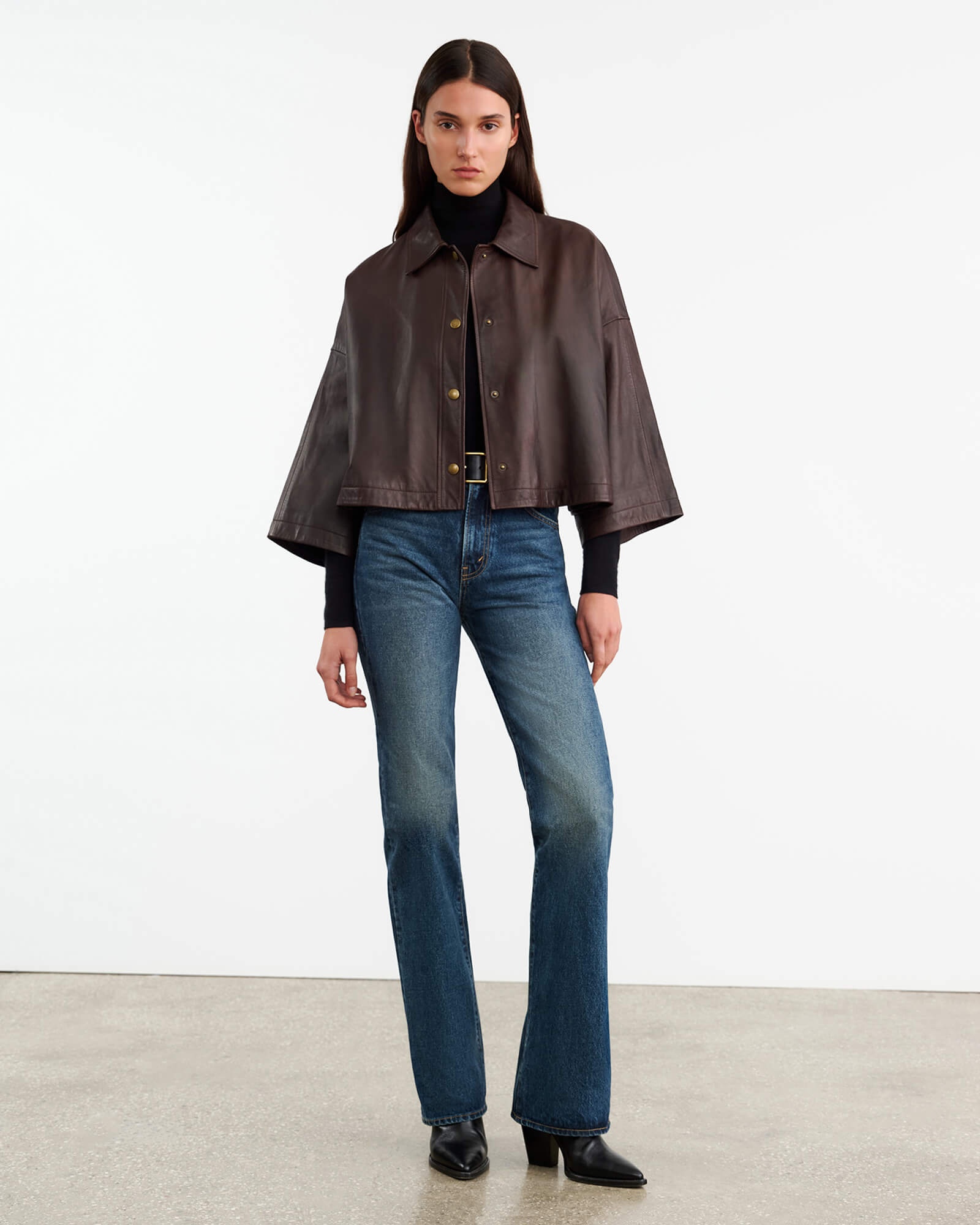 INES LEATHER JACKET - 4