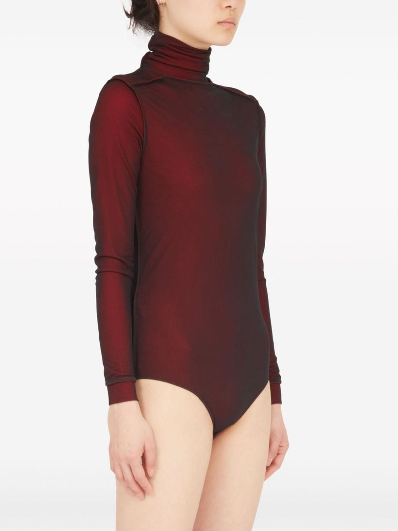 sheer long-sleeve jersey bodysuit 4