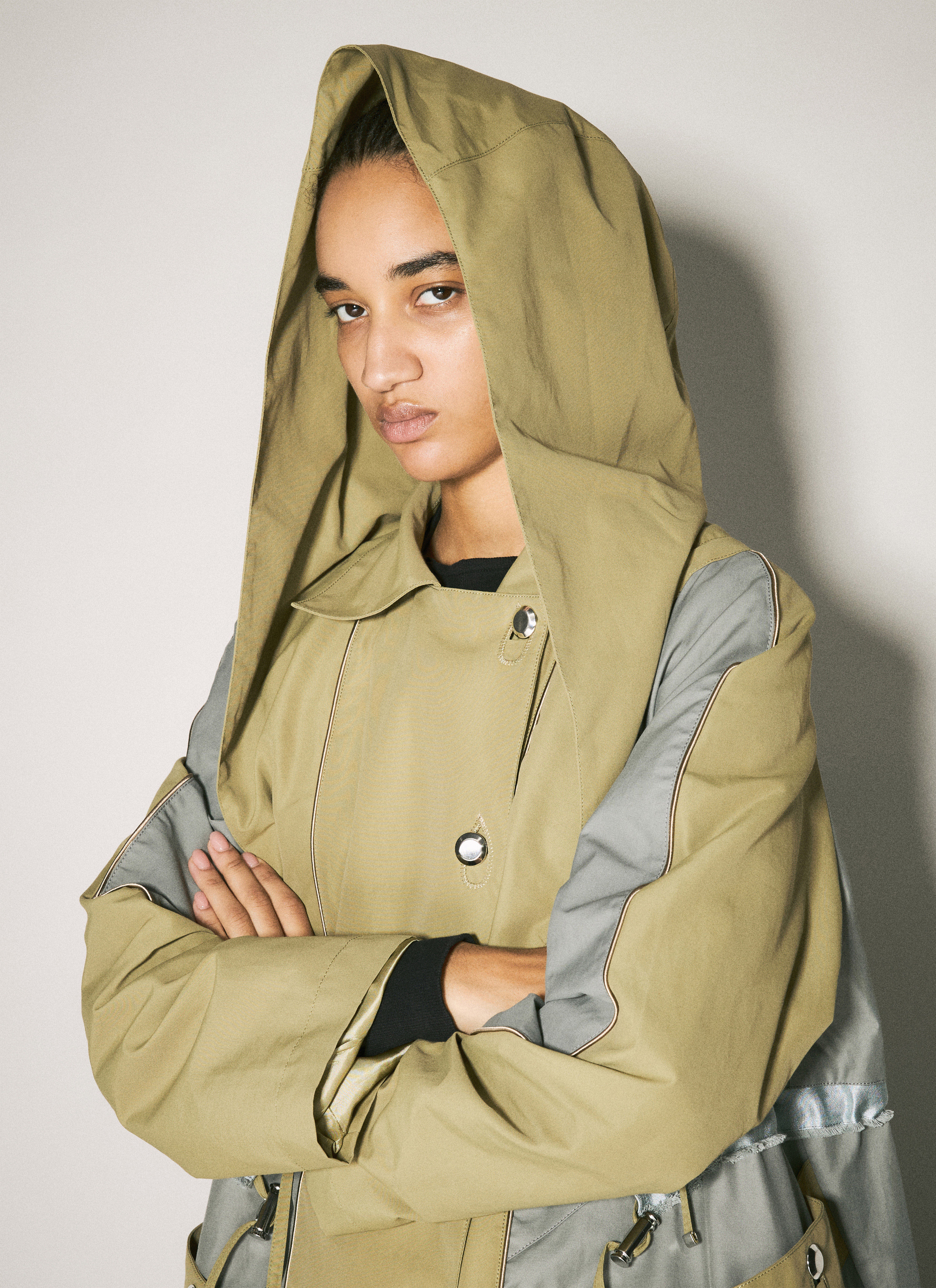 Herne Hooded Trench Coat - 3