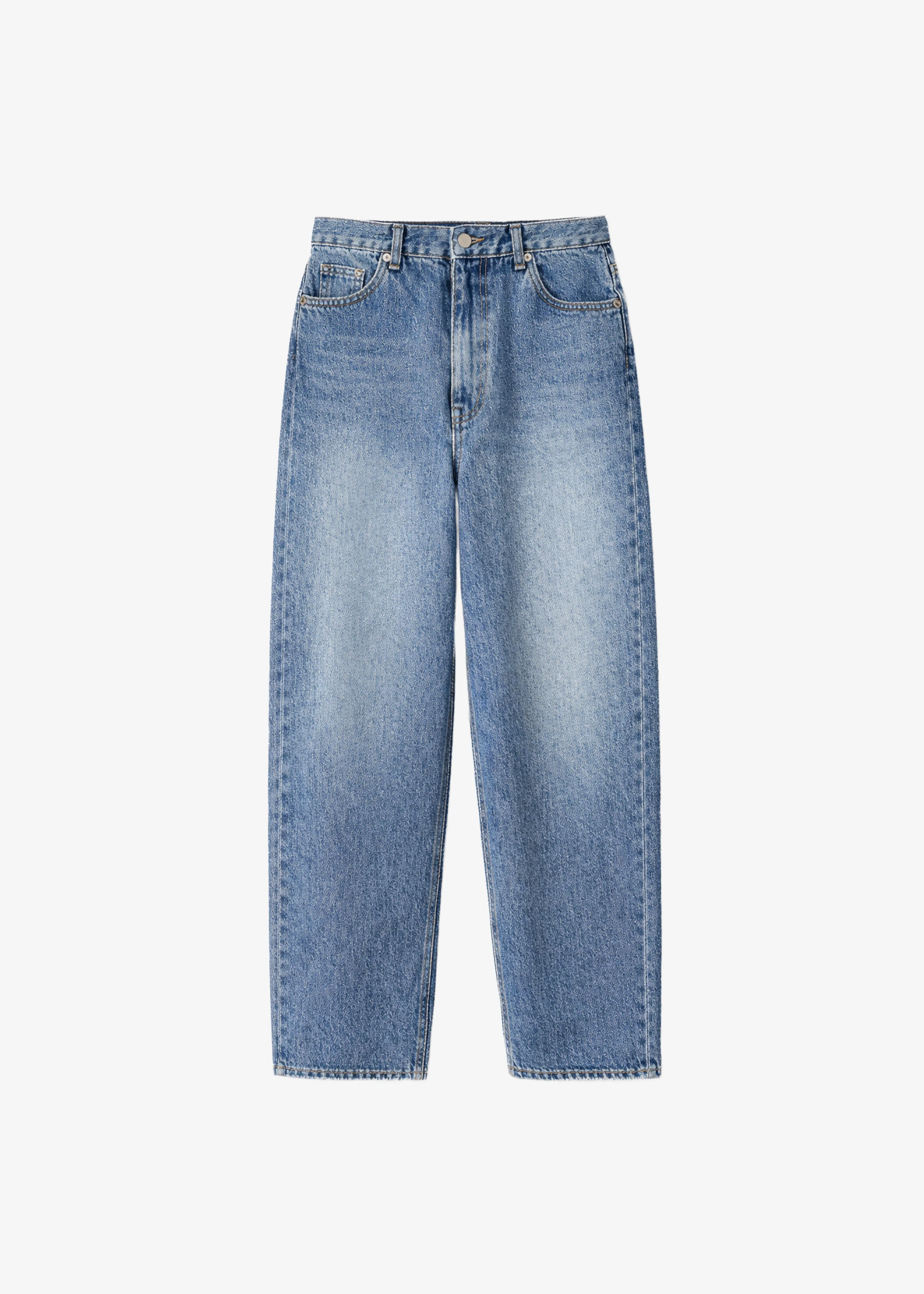 Kenny Tapered Leg Jeans - Medium Wash - 1