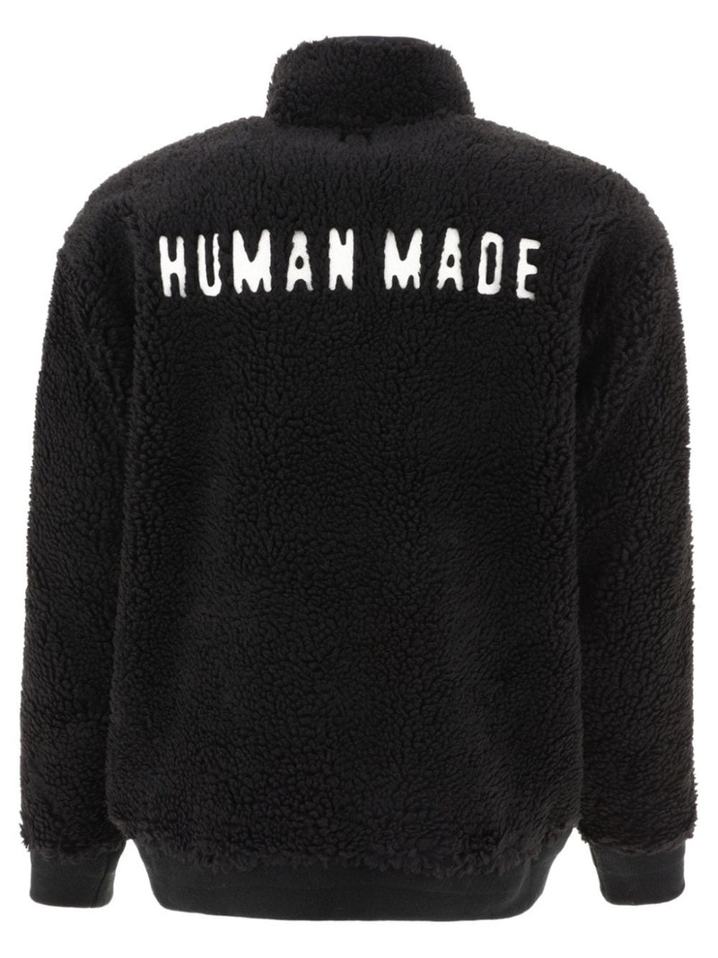 Human Made embroidered-logo high neck jacket outlook