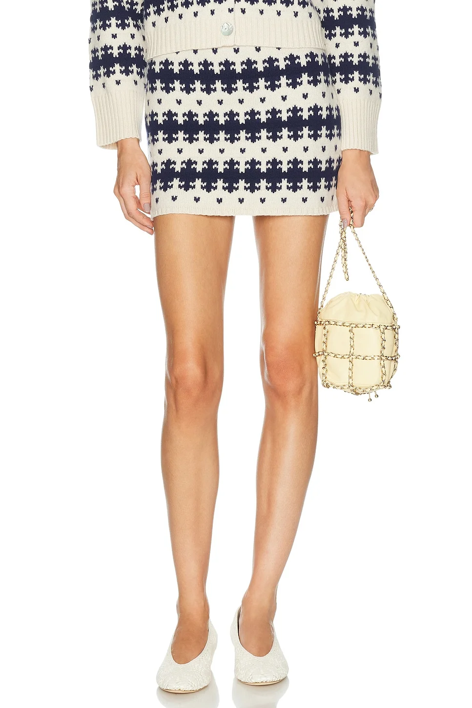 Royal Fair Isle Mini Skirt - 1