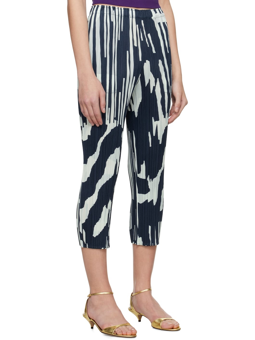 Navy & Blue Refraction Trousers - 2