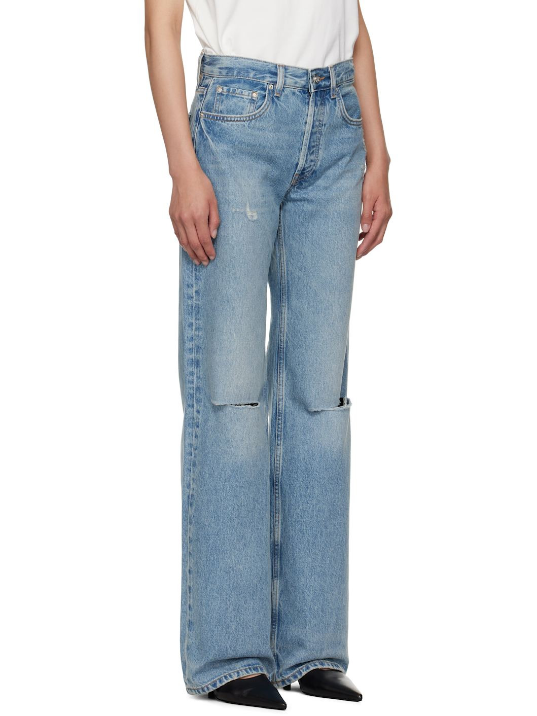 Blue Hugh Jeans - 2