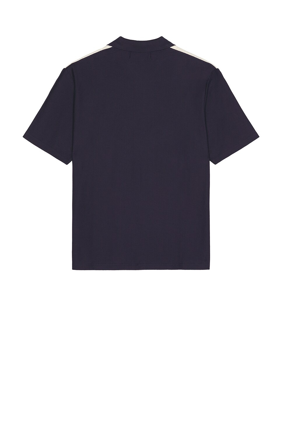Textured Zip Polo - 2