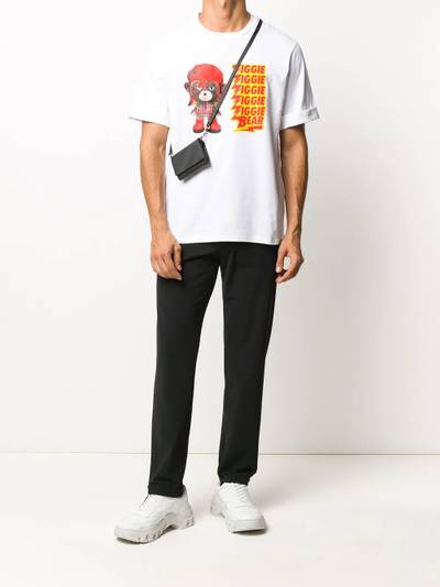 Neil Barrett Ziggie bear print cotton T-shirt outlook