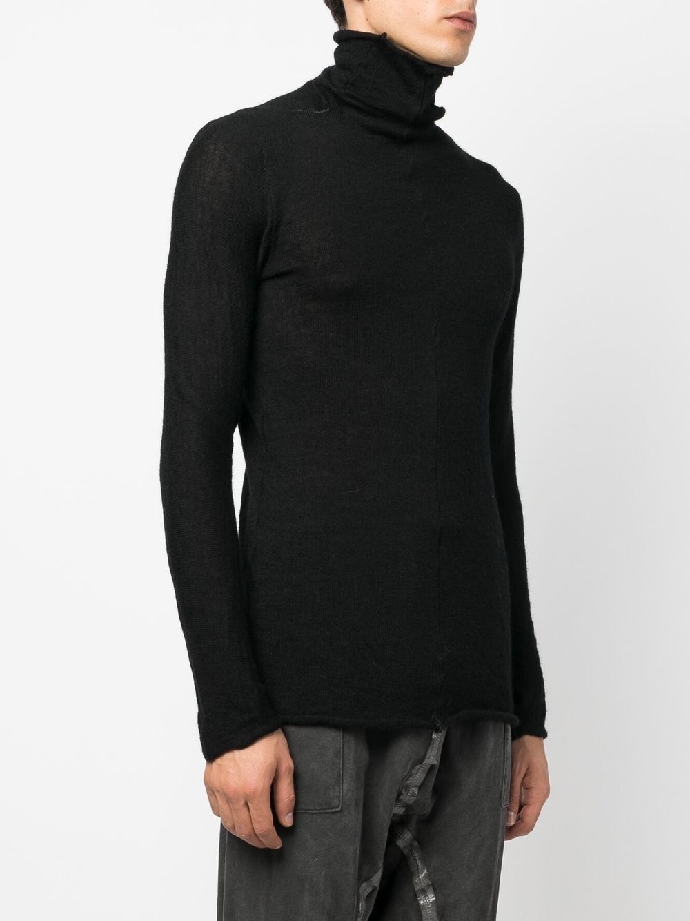 roll-neck organic-wool jumper - 3