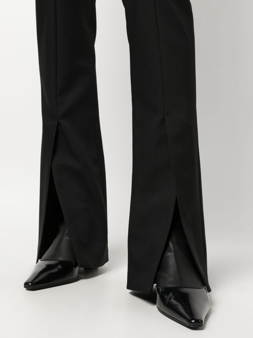 Tech Drill flared trousers - 5