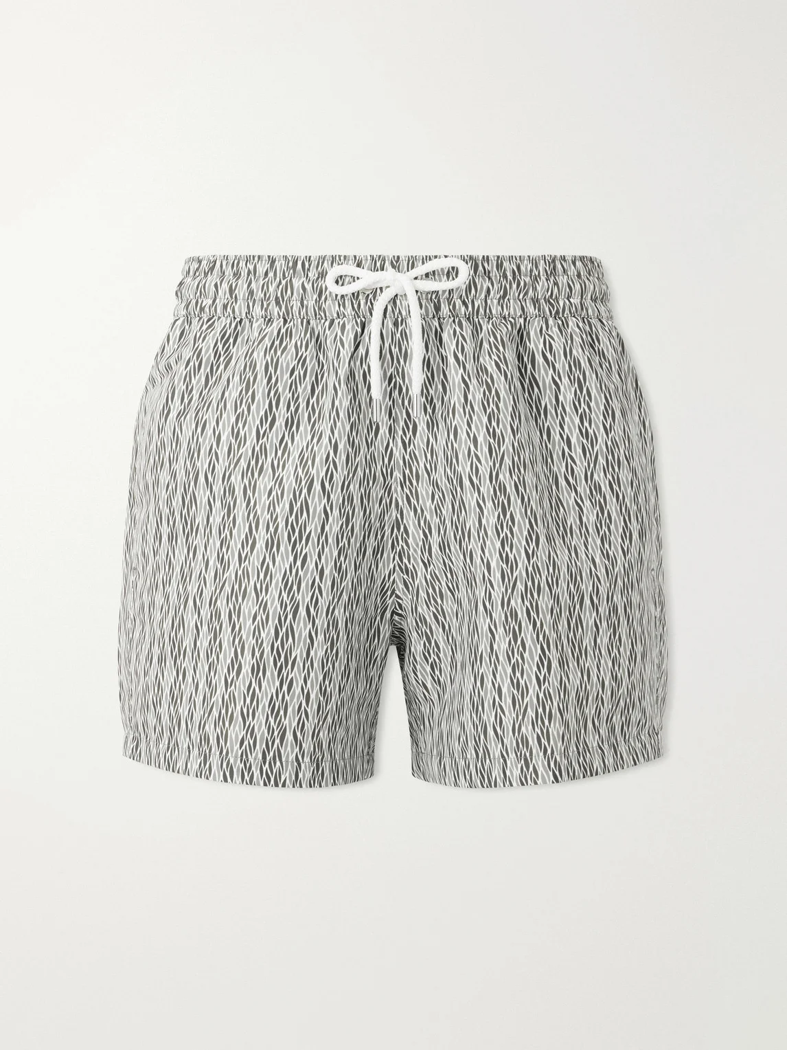 Rio Straight-Leg Mid-Length Printed Recycled Swim Shorts - 1