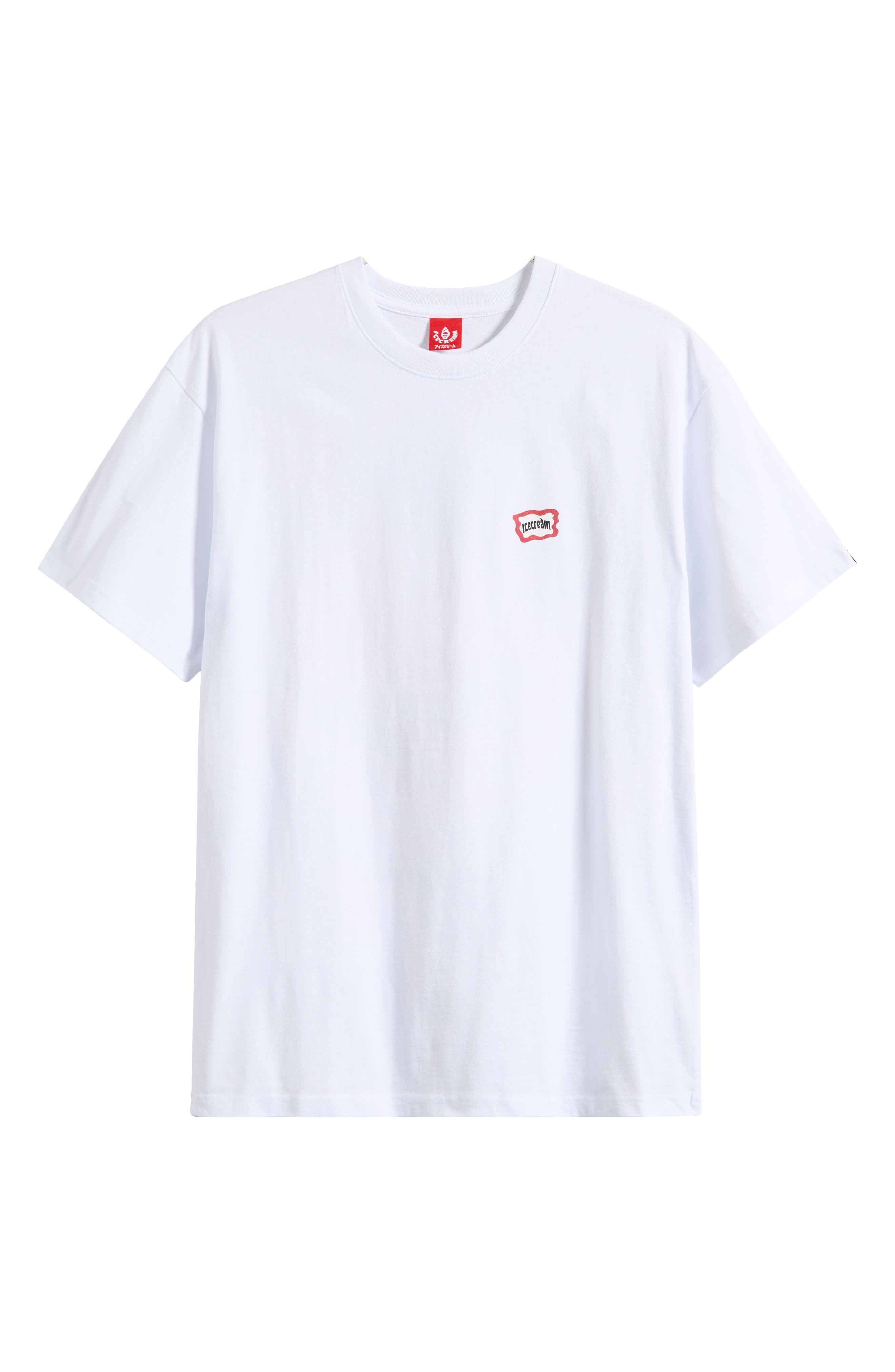 ICECREAM Quarters Graphic T-Shirt in White at Nordstrom - 5