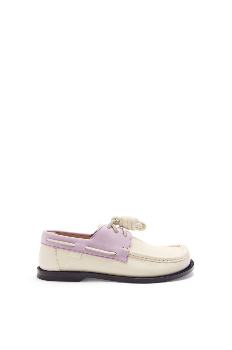Campo boat shoe in soft calfskin 1