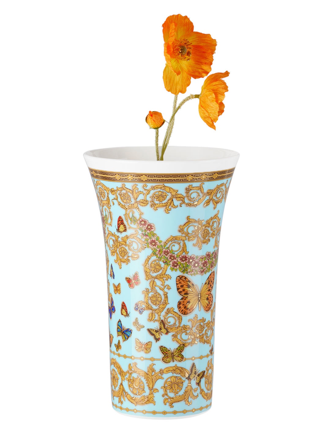Blue Rosenthal 'Le Jardin' Vase, 26 cm - 2