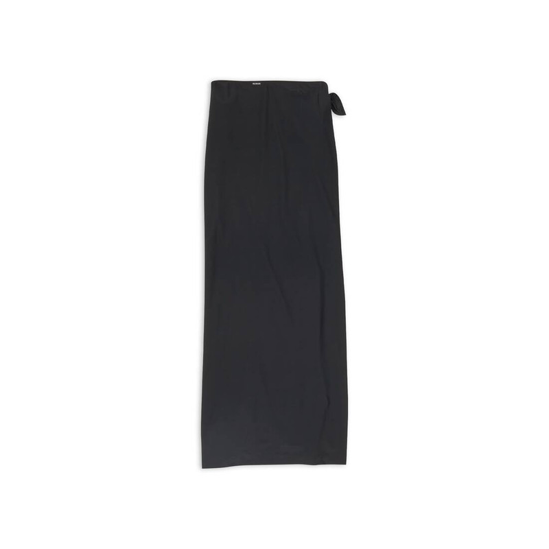 Women's Pareo Skirt in Black 2