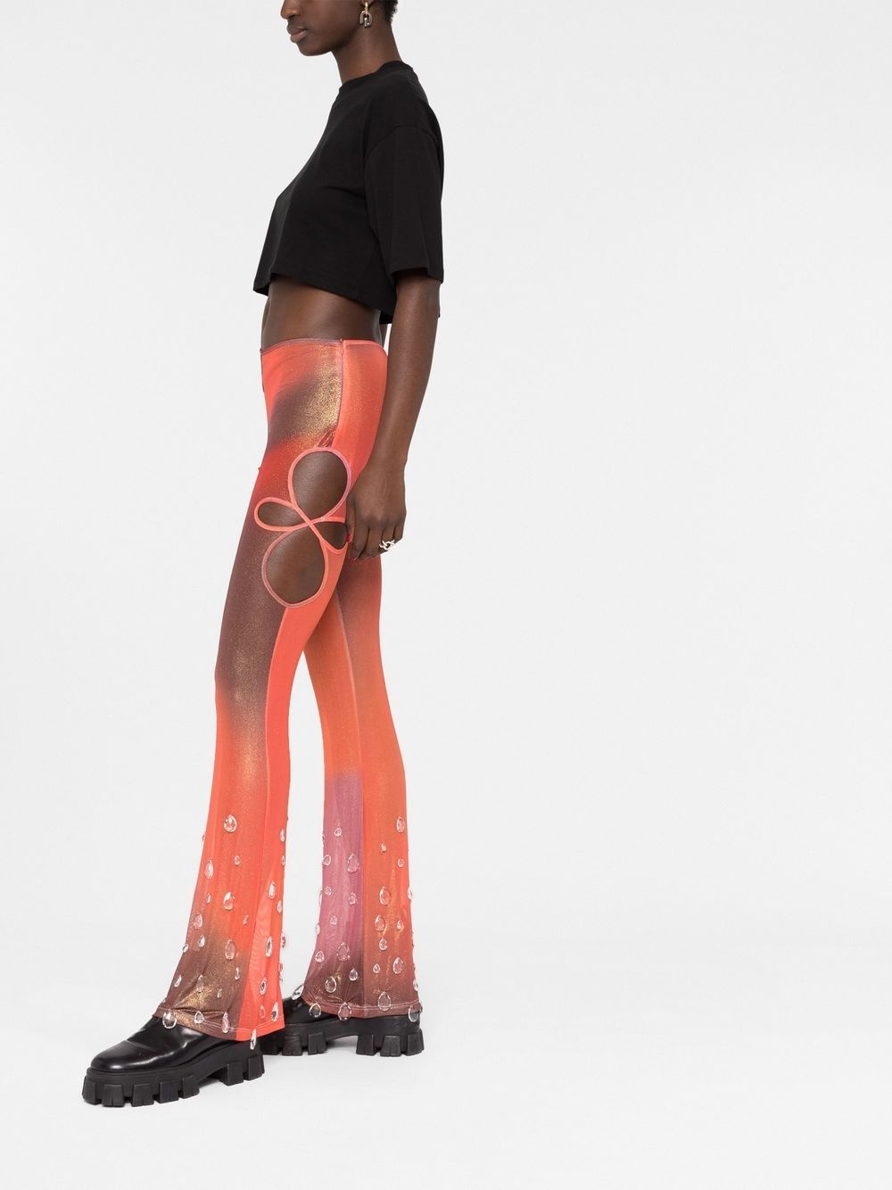 Sita Drops flared trousers - 4