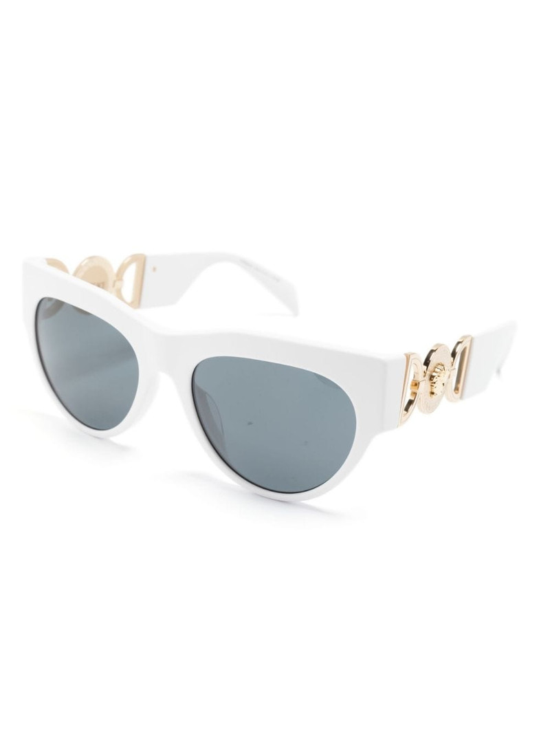 VERSACE logo-plaque sunglasses outlook