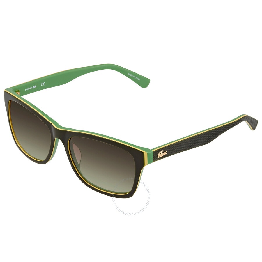 Lacoste Green Gradient Square Men's Sunglasses L683S 315 55 - 3