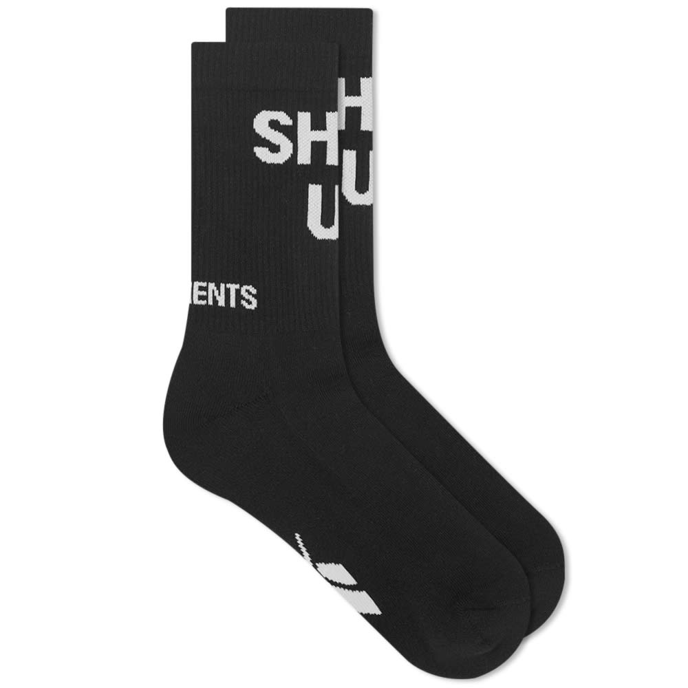 VETEMENTS Shut Up Socks - 1