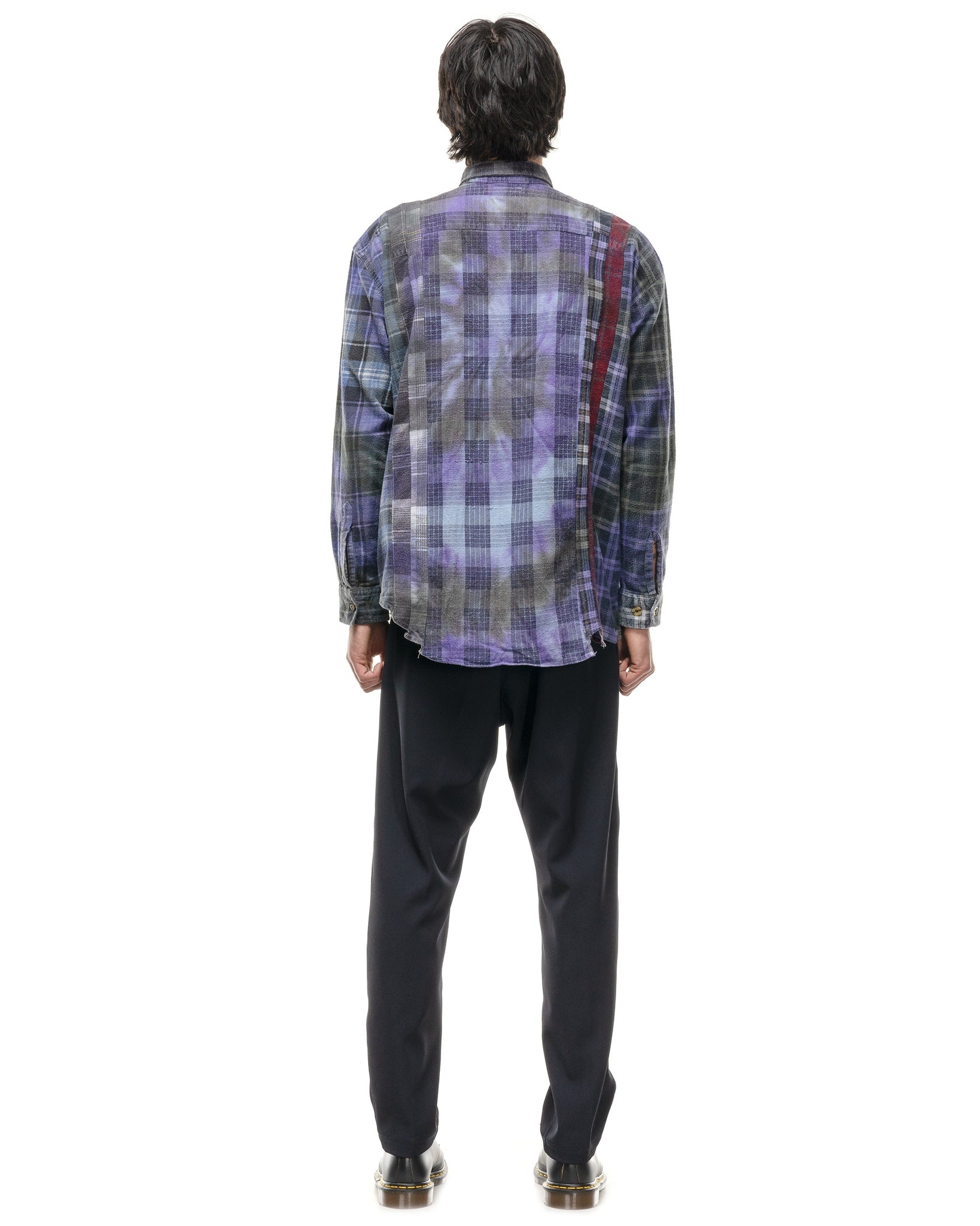 FLANNEL SHIRT -> 7 CUTS SHIRT / TIE DYE ASSORTED - 4