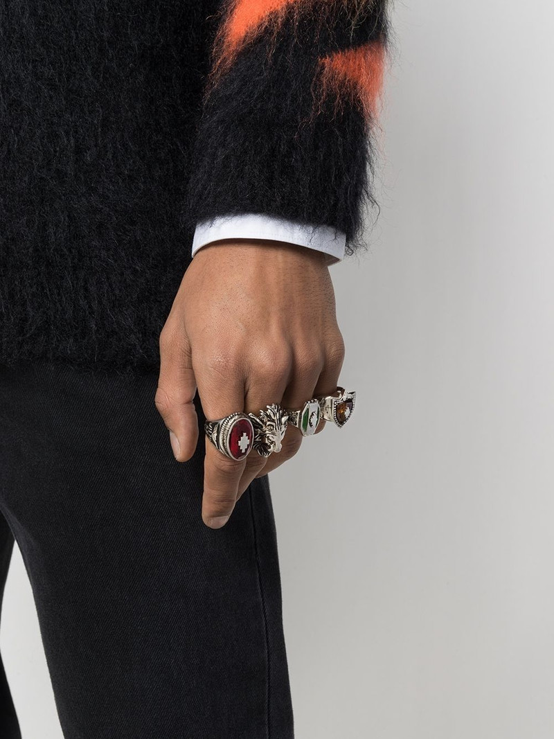 Marcelo Burlon County Of Milan four finger ring outlook