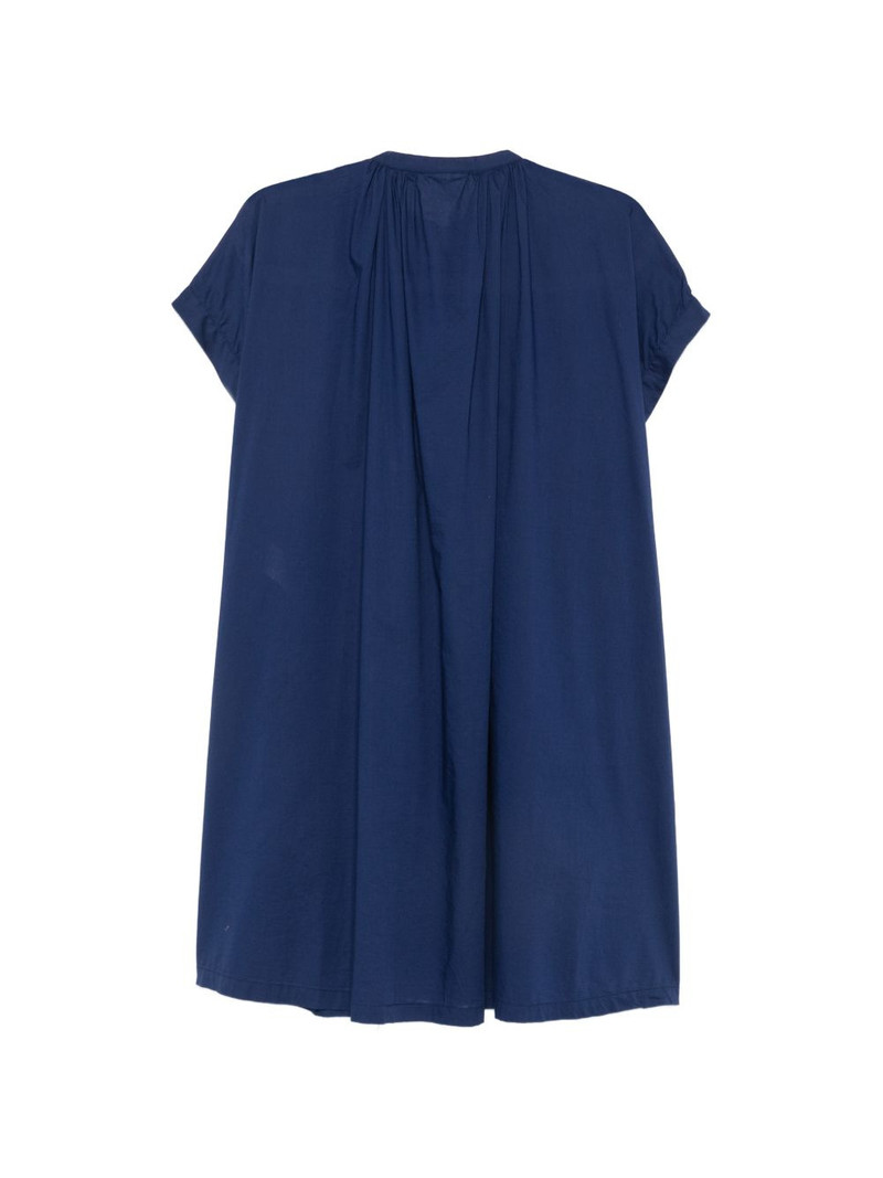 Aspesi mandarin-collar mini dress outlook