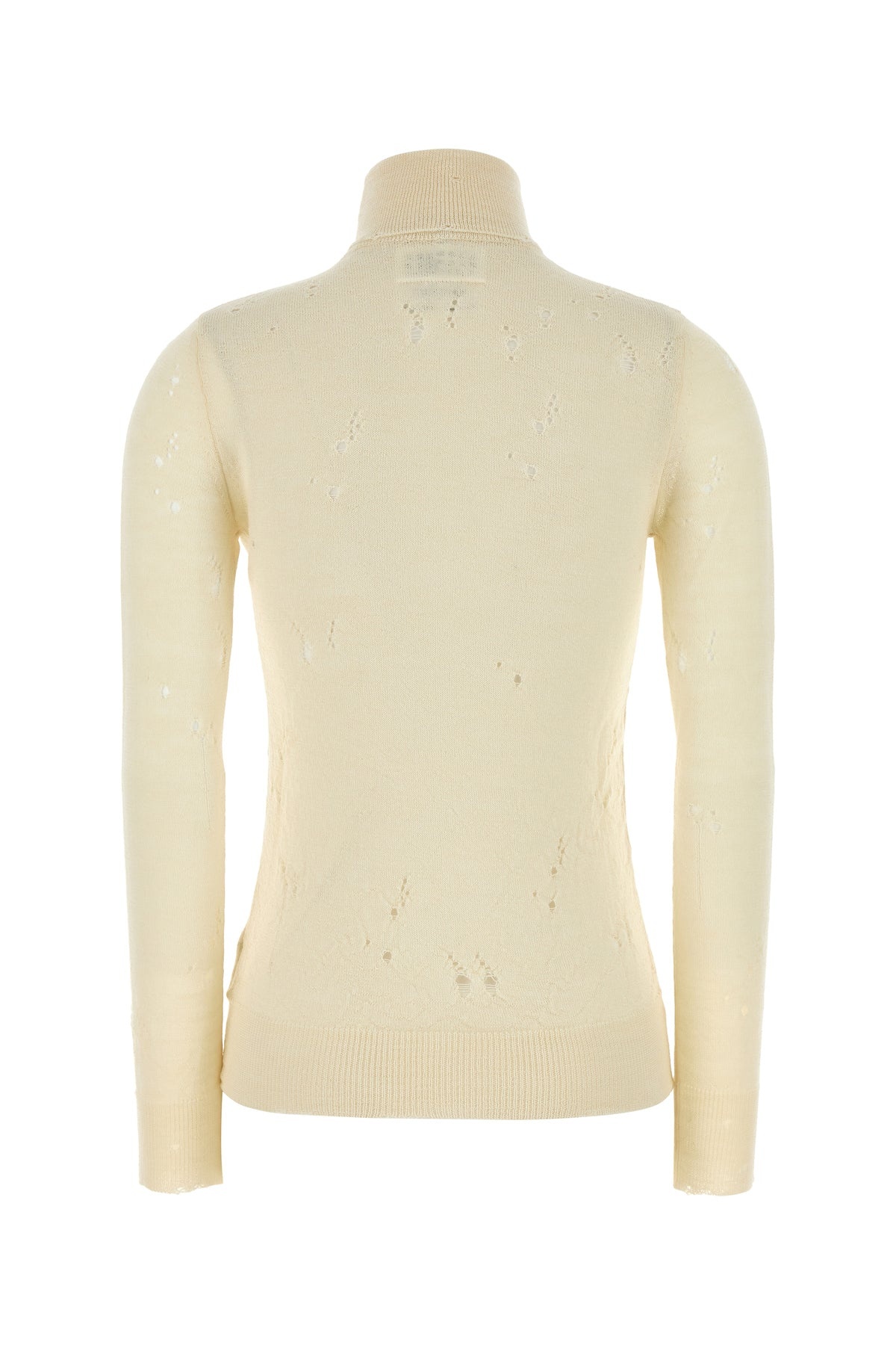 Cream wool sweater - 2