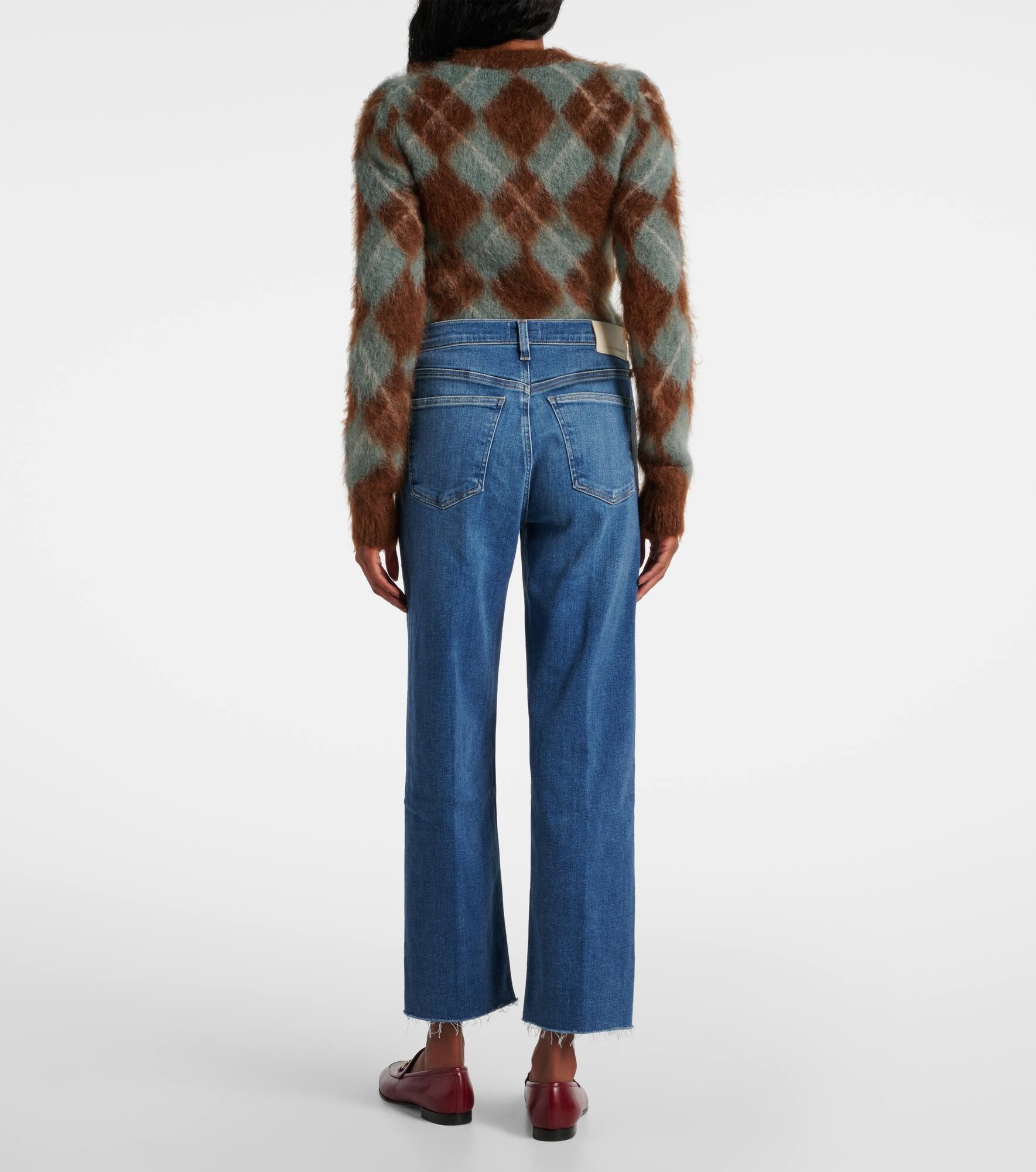 Palma high-rise straight jeans - 3