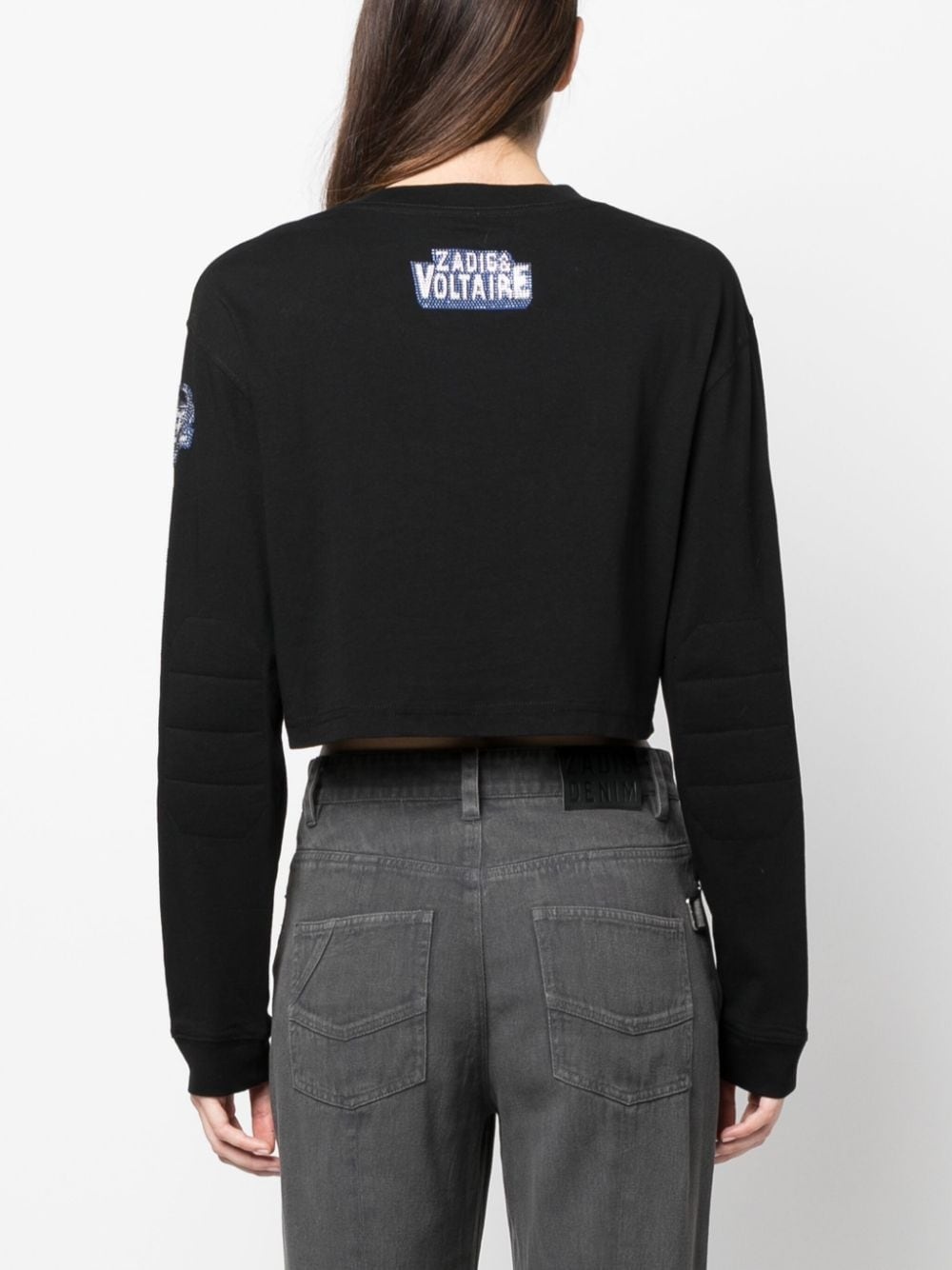 Iona Voltaire cropped long-sleeve T-shirt - 4