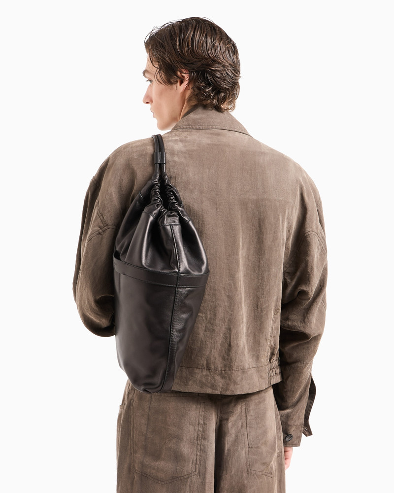 MEDIUM NAPPA-LEATHER CROSSBODY BAG 7