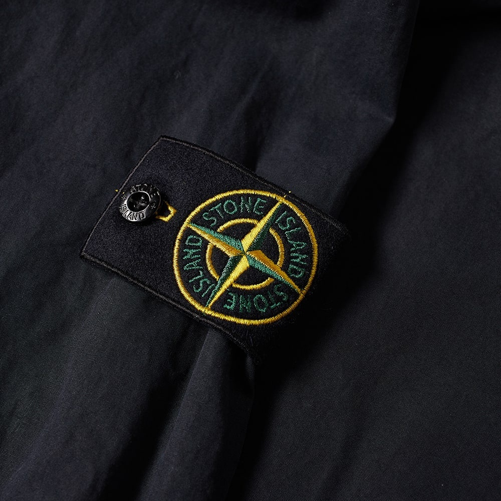 Stone Island Zip Pocket Garment Dyed Overshirt - 3