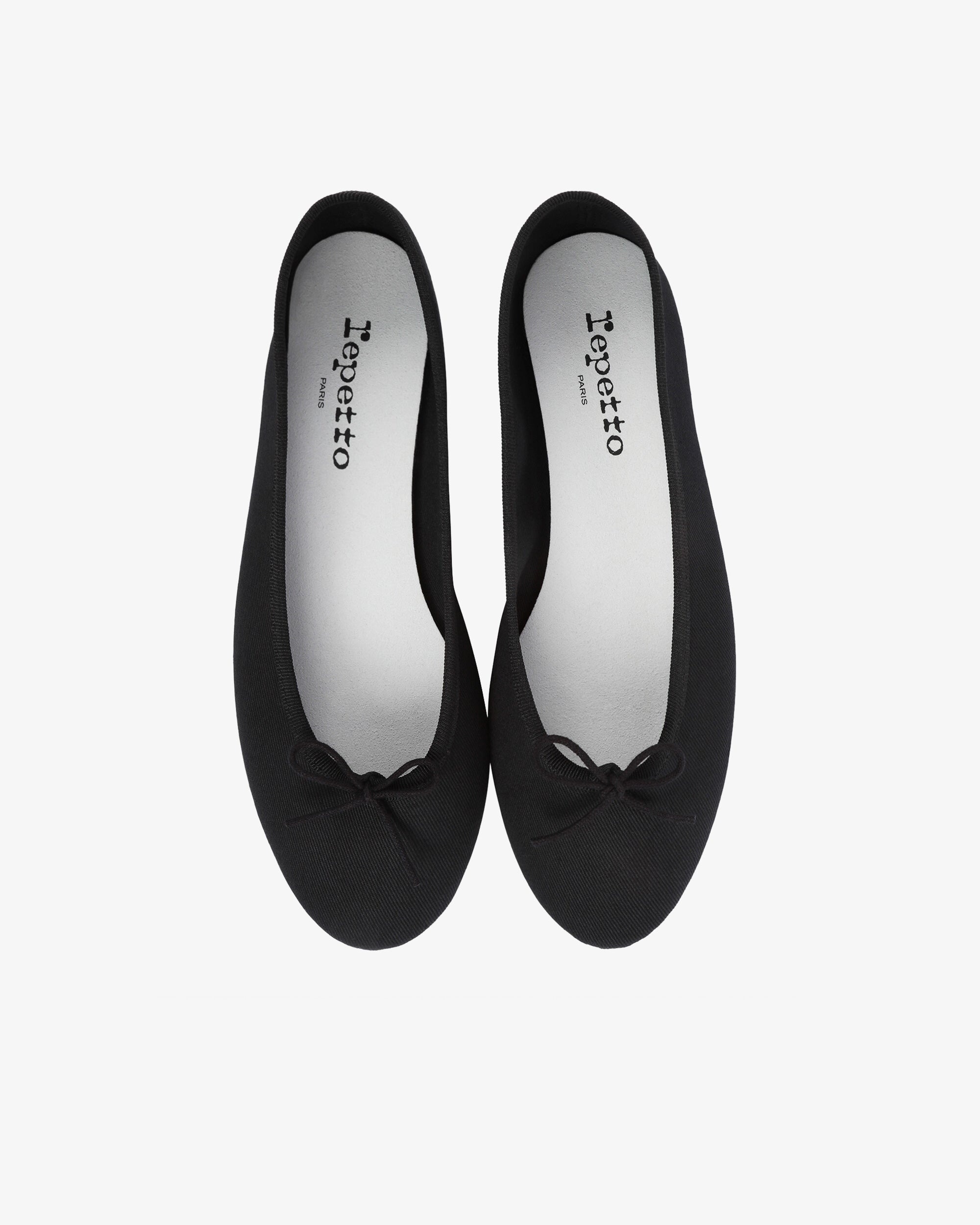 Ballet flats with Cendrillon rubber sole, high cotton canvas - 3