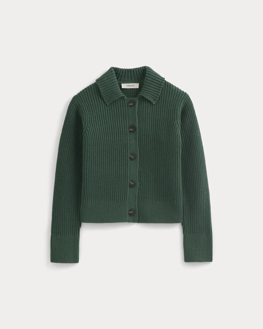 SHRUNKEN CARDIGAN IN EVERYDAY COTTON - 1
