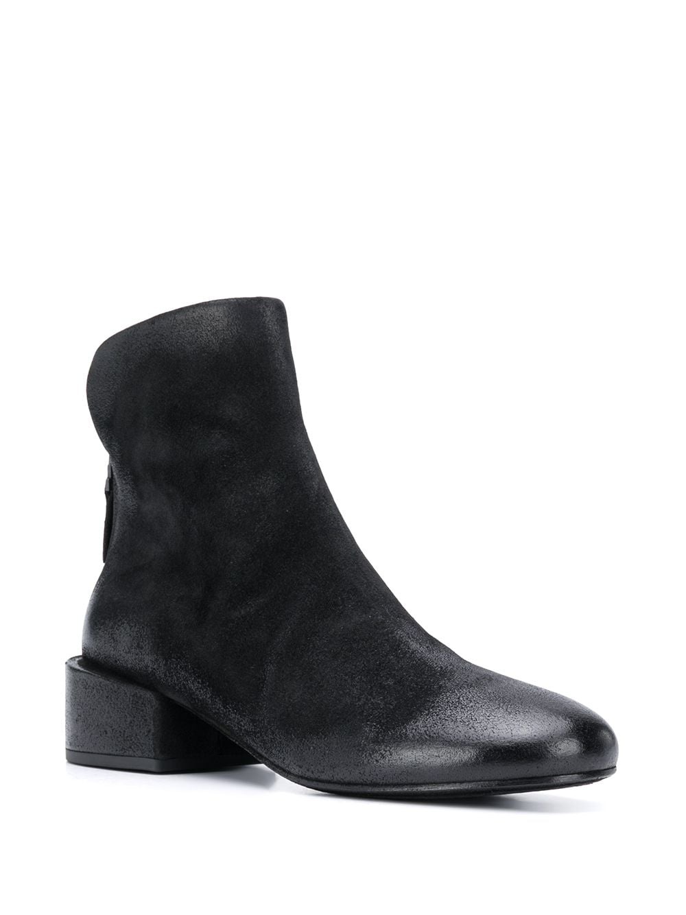 rear-zip ankle boots - 2