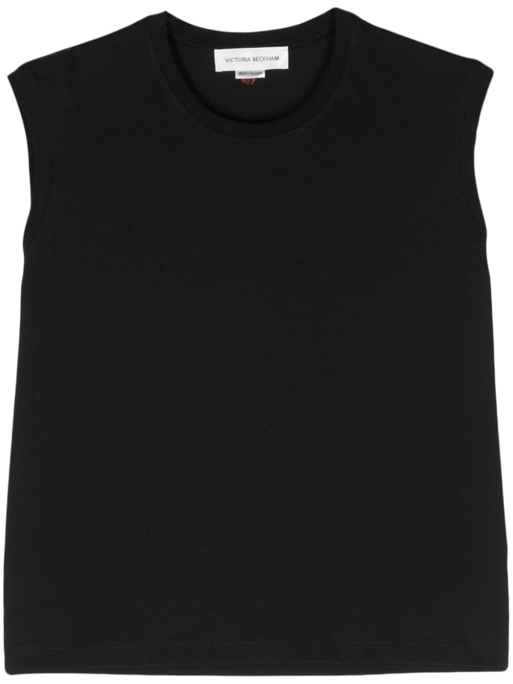 sleeveless organic cotton top - 1