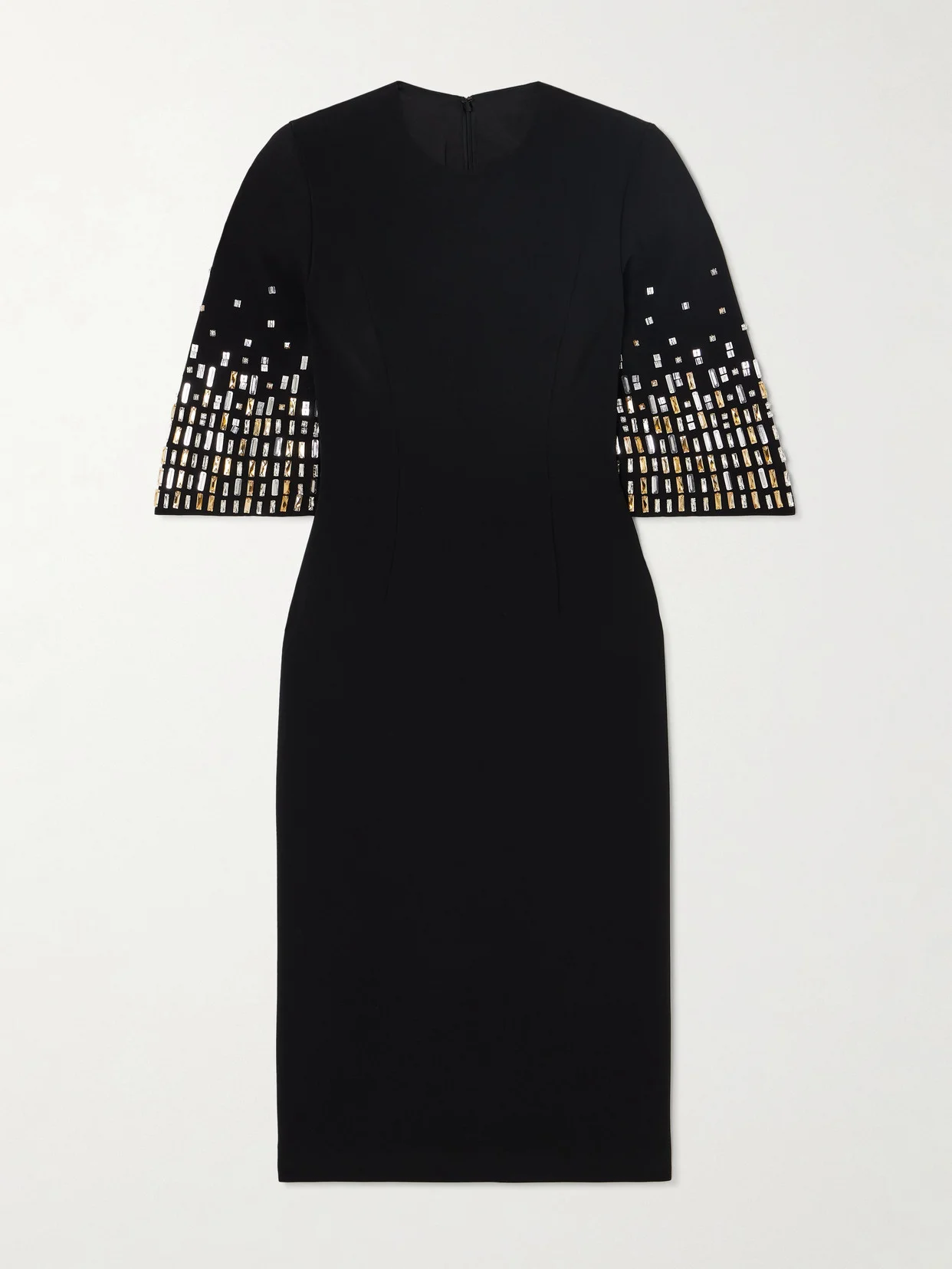 Highball Queen Crystal-embellished Crepe Midi Dress - 1