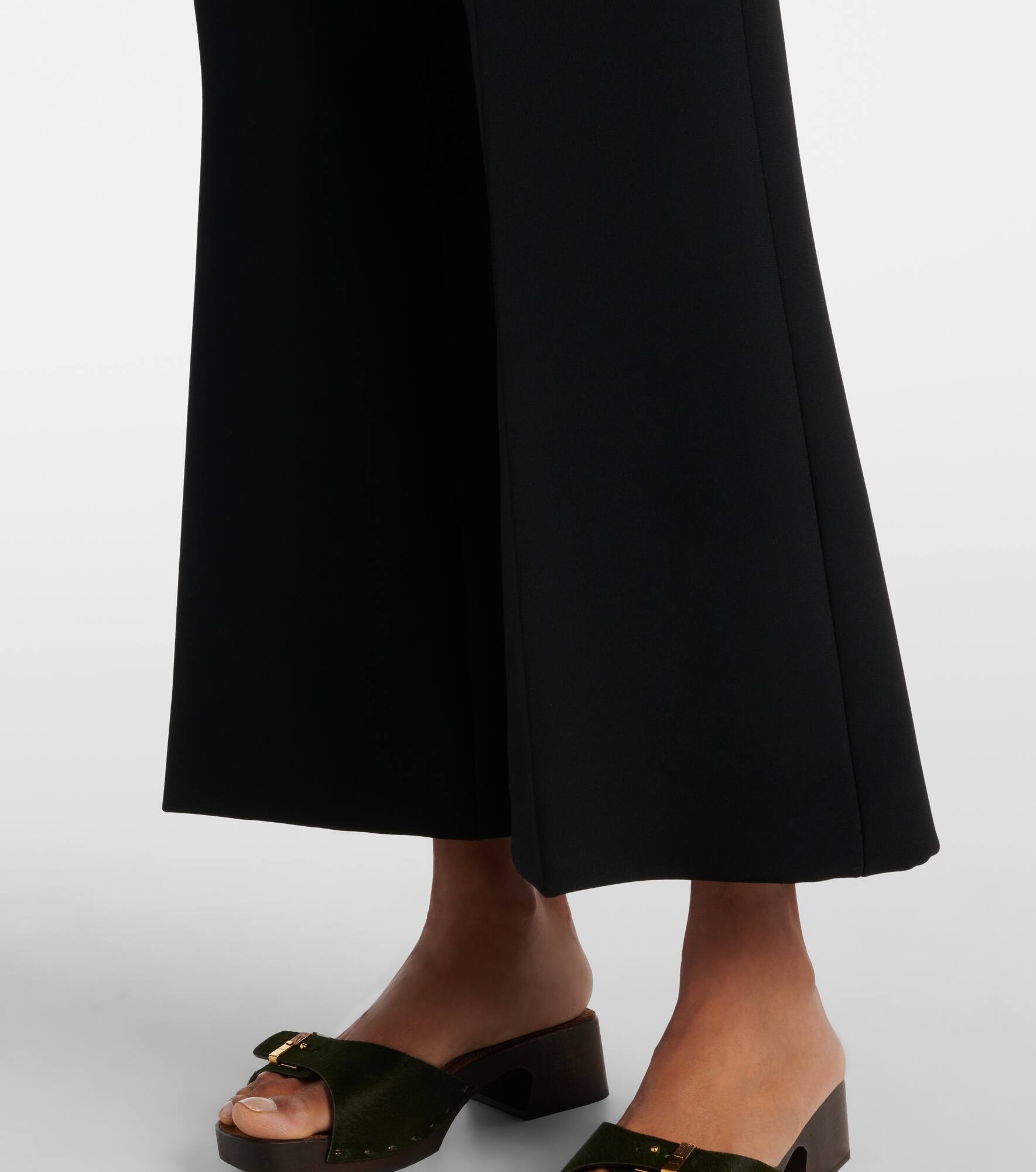 Walter cotton canvas flared pants - 5