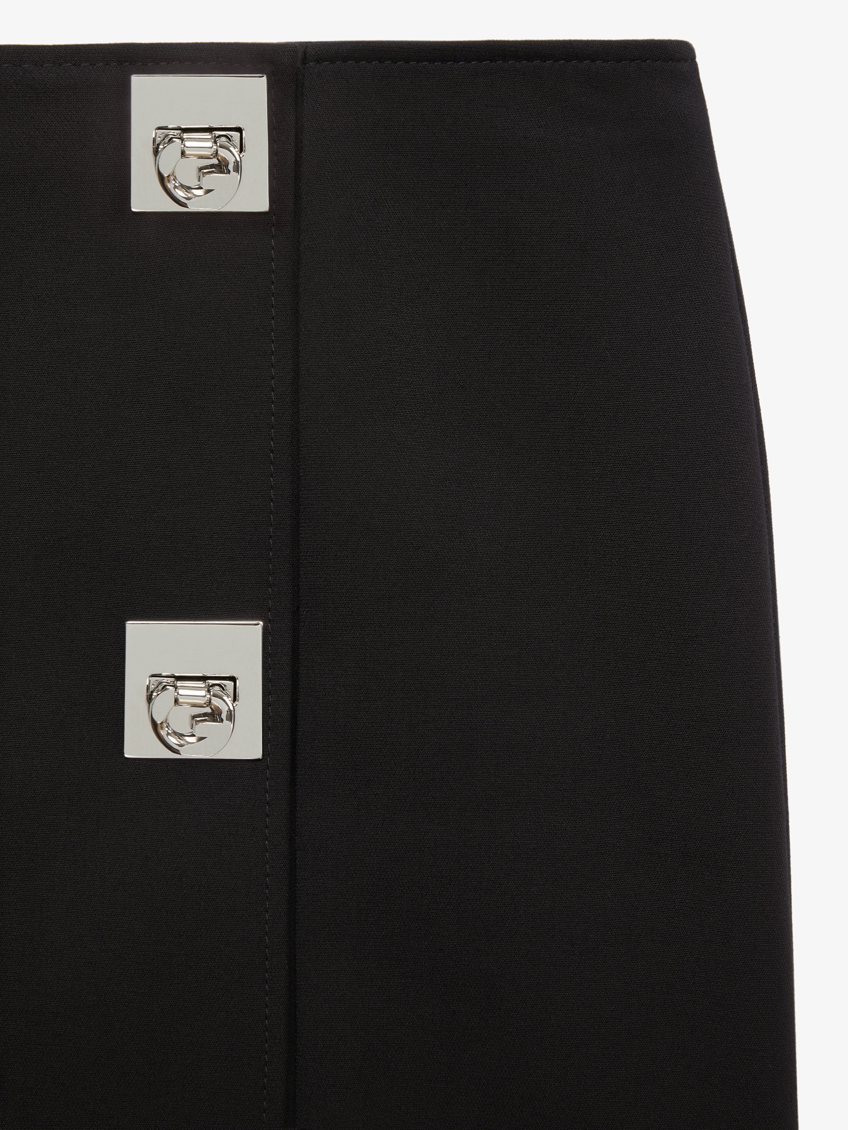SKIRT IN TECHNICAL FIBRE WITH G LOCK BUCKLES - 5